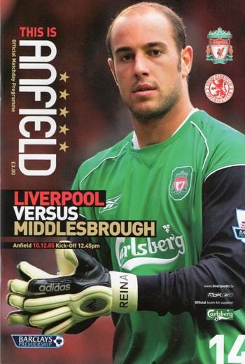 Match programme